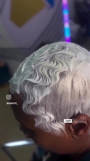 Soft and Luxurious Platinum Pixie Hair