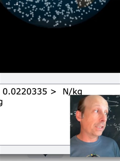 Gravitational Field of a Spherical Earth — Python Numerical Proof