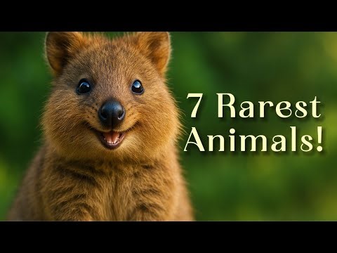 7 Rarest Animals You Won’t Believe Exist 🐾 | Cutest & Most Adorable!