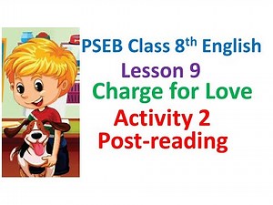 8th English Lesson 9 Charge for Love Activity 2 Phrasal Verbs