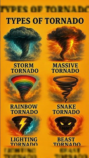 6 Insane Tornado Types You Won’t Believe Exist 🌪️⚡