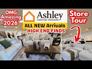 NEW ASHLEY FURNITURE FINDS | SHOP WITH ME | STORE TOUR