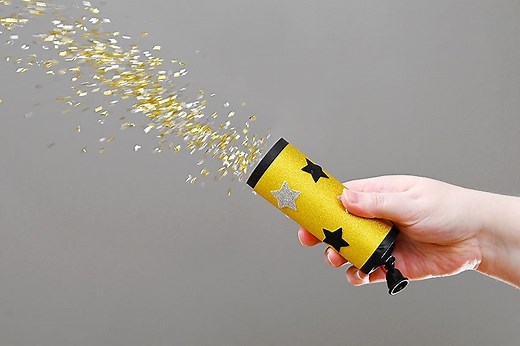DIY New Year's Poppers | Easy New Year's Party Poppers