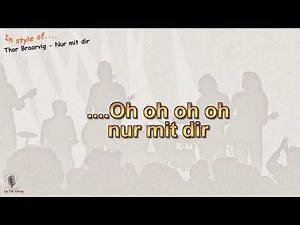 Thor Braarvig - Nur mit dir - Instrumental und Karaoke