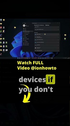How to Turn Off Bluetooth in Windows 11