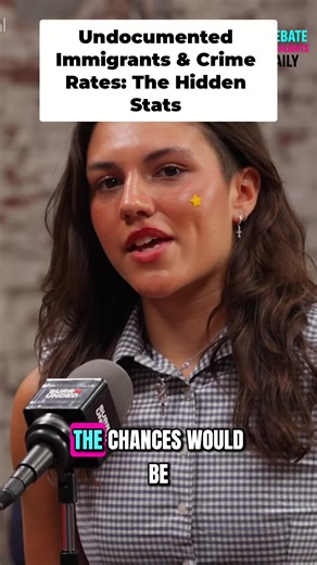 Undocumented immigrants vs. Trump? Who's more dangerous? The answer might shock you. Sound off in the comments! #politics #liberal #conservative #ImmigrationDebate #Trump #USPolitics