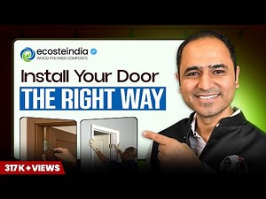 WPC DOOR Installation | Infinity designs | Substitute of Wooden Flush Doors