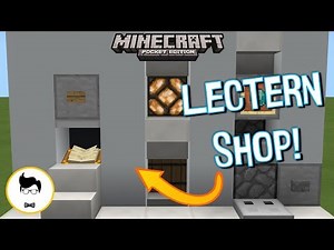 Minecraft PE MUMBO’S LECTERN STORE (PE/Xbox/Windows10/Switch)