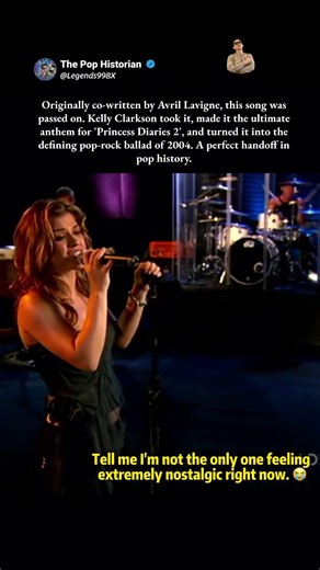 The Secret Story Behind Breakaway 🤫#KellyClarkson #PopCulture #2000sMusic #PrincessDiaries