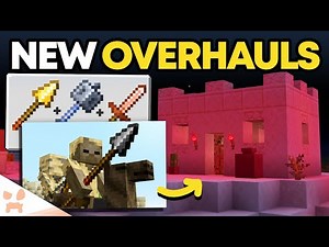 MINECRAFT JUST ADDED NEW COLORFUL LIGHTING, UPGRADED SPEARS, + WEAPON COMBINING?!