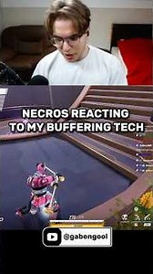 NECROS Reacts to My Buffering Tech Live 👀