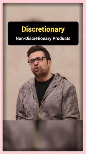 Discretionary vs Non-Discretionary Products Explained 💡#shorts