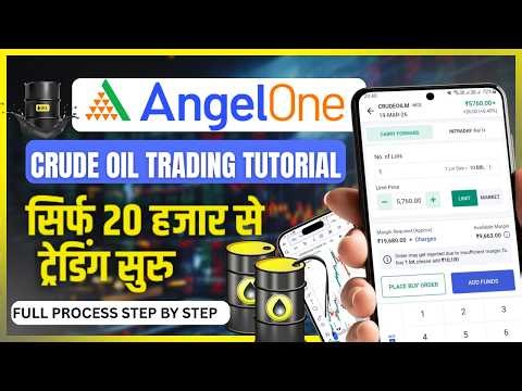 Crude Oil Trading in Angel One App | Step by Step Full Process for Beginners (2026)