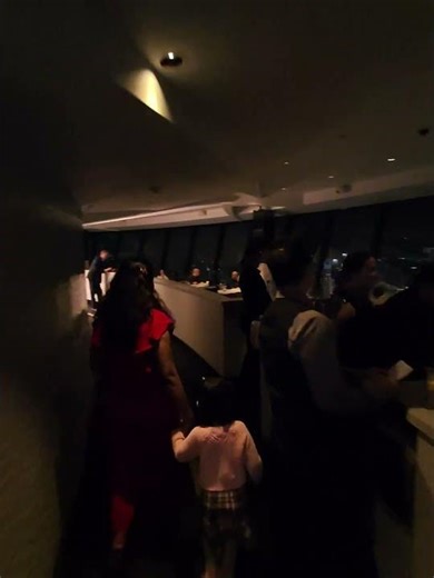 Revolving view will give you a full panoramic experience without moving from your seat #cntowerview