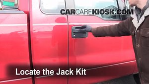 How To Jack Up a 2007 Ford F-150 FX4 5.4L V8 Standard Cab Pickup (2 Door)