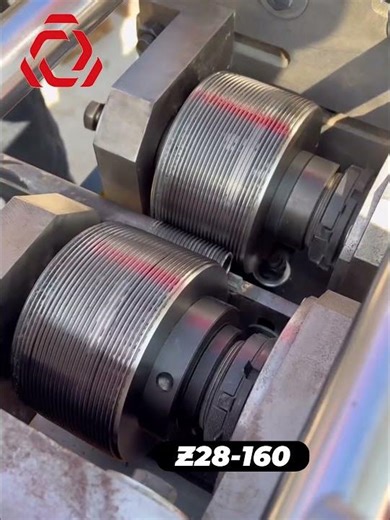 🏭 Z28-160 Thread Rolling Machine in Action!