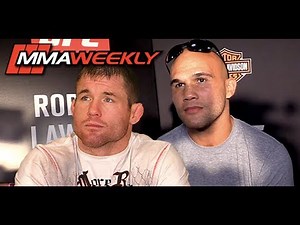 Emotional Robbie Lawler Talks Matt Hughes: 'Usually He's Here with Me'
