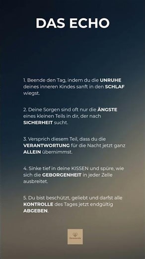Lass deine Sorgen heute los! 🌙✨