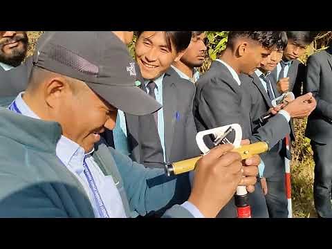 Abney level in surveying | How to survey | Survey in field