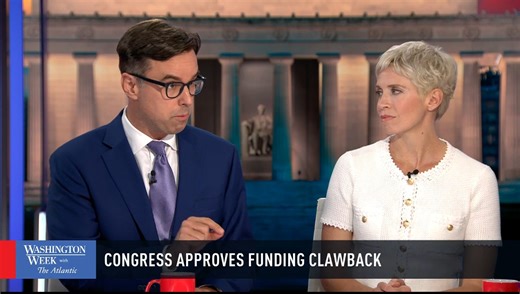 "Historically, when Republicans control the House and the Senate, you still need 60 votes to get a budget through the Senate, and that means you need a bipartisan process," said Michael Scherer. "The Trump administration's goal here is to break that process." | Washington Week PBS