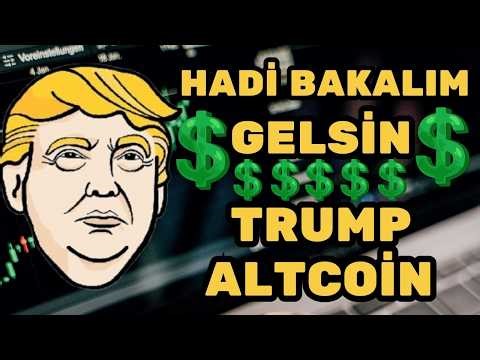 TRUMP ALTCOİN ÖNEMLİ GELİŞME HERKES HAZIR OLSUN 🚀