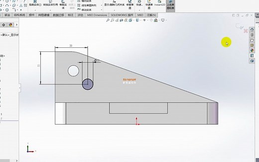 100个SW实用小技巧 | 18：复制特征功能SOLIDWORKS建模小技巧！