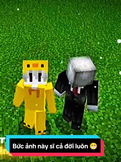 Bức ảnh Slenderman đỉnh cao trong Minecraft