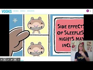 Scaredy Squirrel at Night in ASL