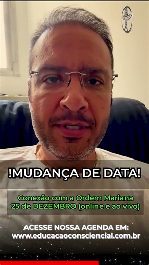 NOVA DATA para a conexão com a Ordem Mariana