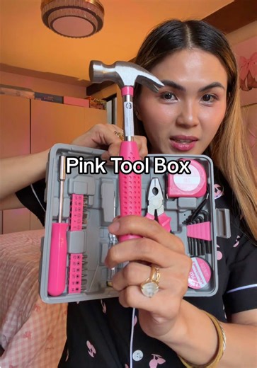 Super Cutesy Pink Tool Box Set