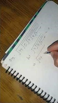 How to solve a unique nested question of maths || infinity nested question ❓❓