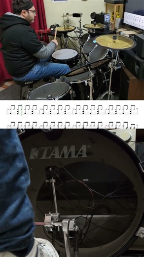 Post Malone - Circles (DRUM COVER WITH SHEET MUSIC) LEV 1/5