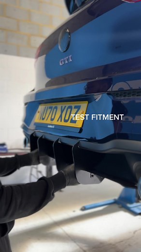 Easy Fitment of MK8 Golf Rear Diffuser | Available on Our Store