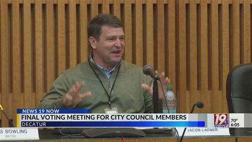 Final Voting Meeting for Outgoing Decatur Council | Oct 20, 2025 | News 19 at 6 p.m.