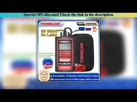Exclusive THINKCAR Thinkdiag 2 Ediag Plus Full System Diagnostic Tool CAN FD ECU Coding Bi-Directio