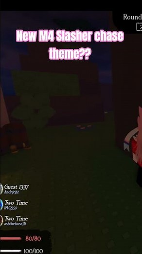New milestone 4 slasher chase theme is awesome sauce?? #roblox #forsaken #forsakenroblox