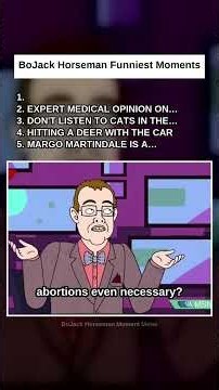 BoJack Horseman: #5 Margo Martindale Is a Wildcard · #4 Hitting a Deer With the Car · #3 Don't Liste