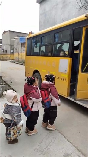 Waiting for the bus stop!