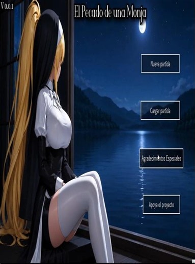 "¡Ya está disponible!El Pecado de una Monja, una visual novel H para Android y PC link en mi perfil