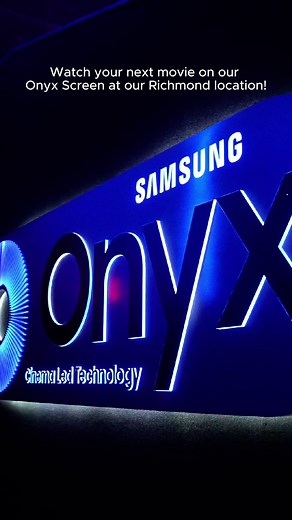 Experience Movies on the 46-Foot Samsung Onyx Screen
