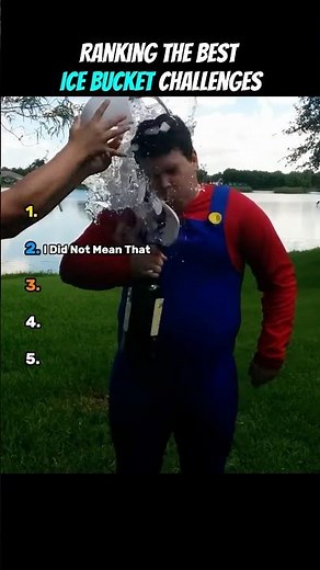 Ranking The Best Ice Bucket Challenges🧊