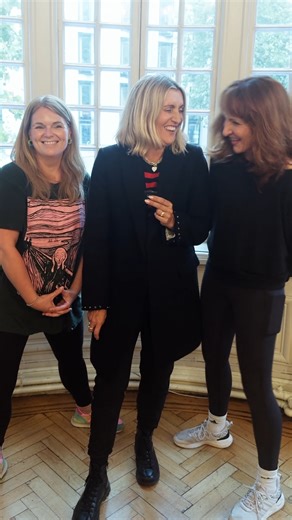 Three icons. Endless fun. ☀️ Meet the Dynamos — Donna, Tanya & Rosie ✨ #MammaMiaMusical #WestEnd #MusicalTheatre #FeelGoodShow #LondonTheatre | MAMMA MIA!