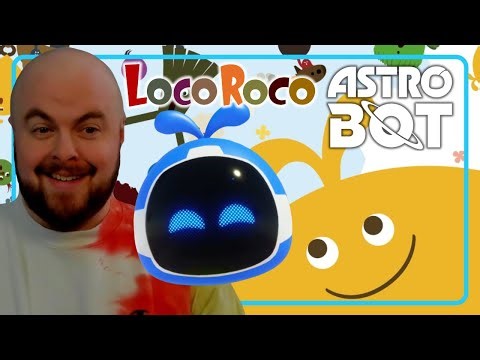 REACTION - LocoRoco x Astro Bot (2024) FULL LEVEL Going Loco 100% Full Playthrough