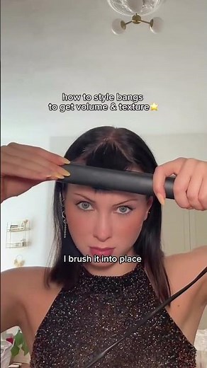 How I Make My Bangs Look Awesome Every Morning! My Secret for Fluffy Bangs That Last All Day!