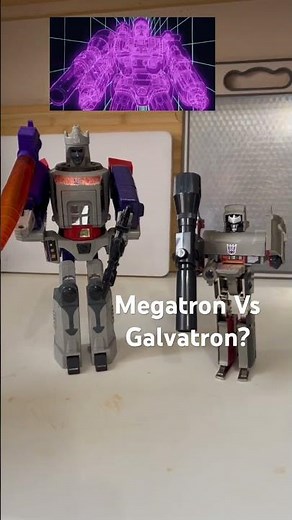 G1 Megatron Vs Galvatron? #transformers #retro #80s
