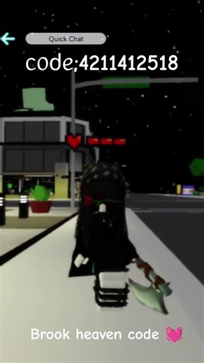 brook heaven code!!! #roblox #brookhaven #edit