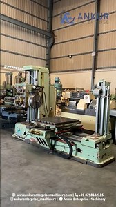 Horizontal Boring Machine : TOS (Czechoslovakia) H 80