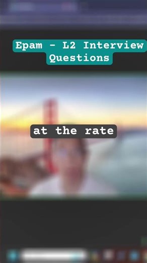 Java Interview Prep: EPAM 2nd Round Questions Explained! #shorts #javainterviewquestions #epam