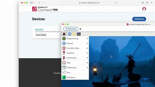 树莓派基金会发布Raspberry Pi Connect： 可以从任何浏览器远程访问树莓派的新工具