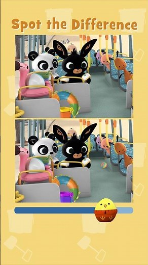 Spot the Difference - Bing and Pando on the Bus #Shorts | Bing Shorts